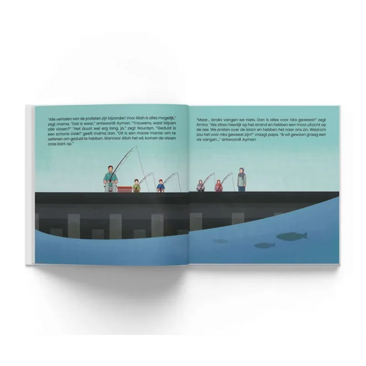 Amine en Amira gaan vissen - Islamtoys.eu