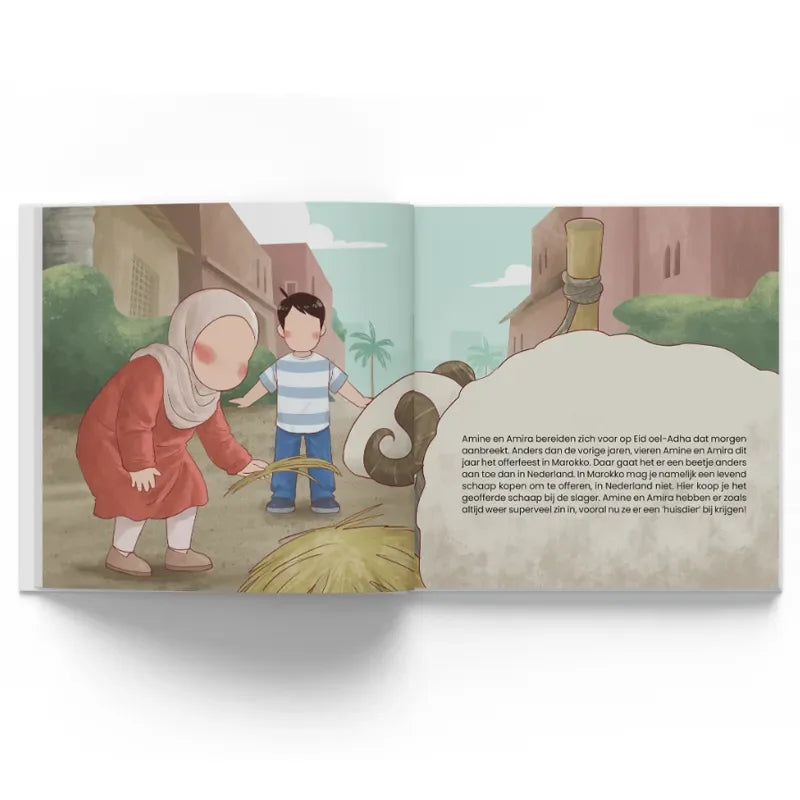 Amine en Amira vieren 'Eid oel-Adha' - Islamtoys.eu