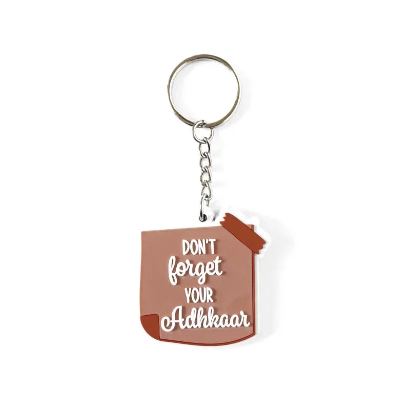 Don't forget your Adhkaar - sleutelhanger - Islamtoys.eu