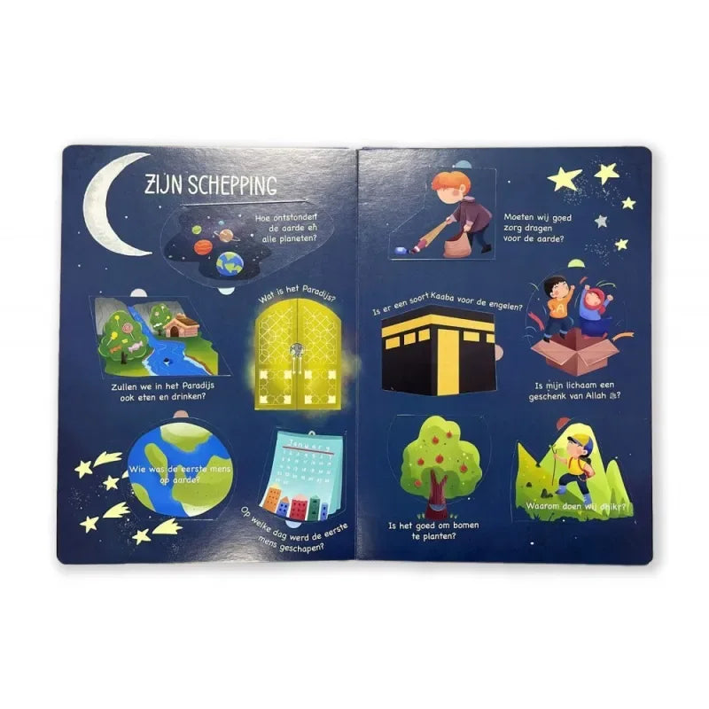 Het leukste Islamitische weetjes en flapjesboek - Islamtoys.eu