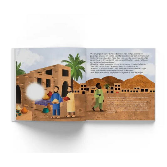 Het Verhaal van Aboe Bakr as-Siddiqﷺ - De vrienden van de Profeet 9 - Islamtoys.eu