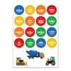 Islamitische Beloningsstickers -Wagens - Islamtoys.eu