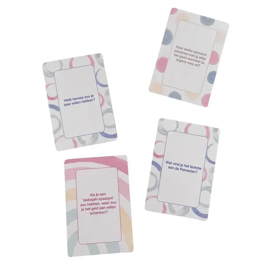 Islamitische kids gesprekskaarten - Islamtoys.eu