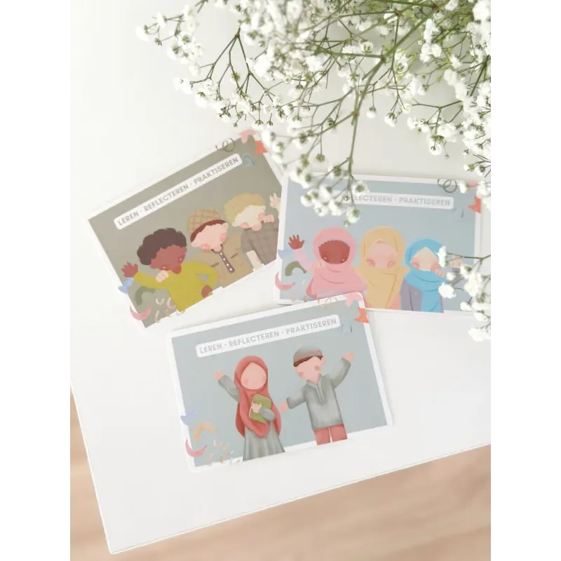 Islamitische Praatkaarten - Islamtoys.eu