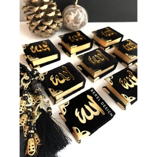 Mini Koran met fluwelen kaft - Islamtoys.eu