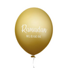 Ramadan mubarak ballonnen mint/goud (6 stuks) - Islamtoys.eu