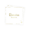 Ramadan mubarak servetten (10 stuks) - Islamtoys.eu
