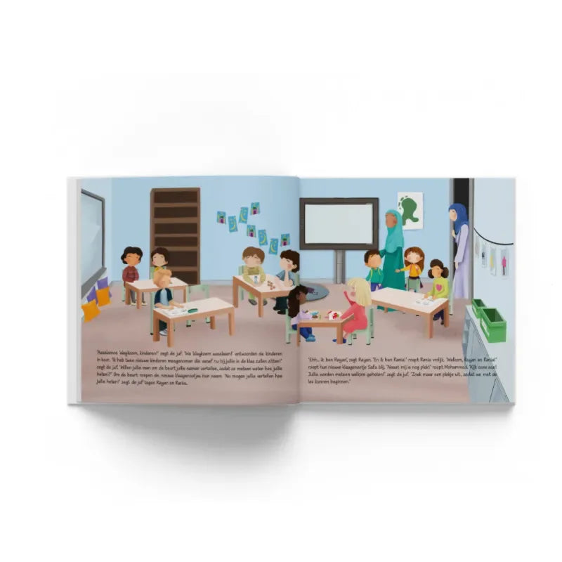 Rayan en Rania leren om op Allah te vertrouwen - Islamtoys.eu