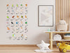 Sticky Arabische alfabet muursticker