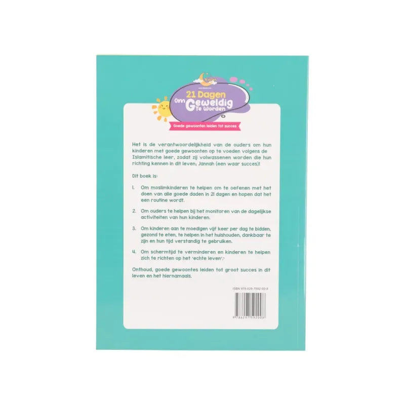 21 dagen om geweldig te worden (stickerboek) - Islamtoys.eu
