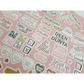Islamic-thema stickerblad voor Beloningsstickers Pink, speels en decoratief uitdeelproduct