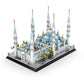 Blauwe Sultan Ahmet Moskee in Istanbul Bouwstenenset(lego) - (1129 onderdelen) - Islamtoys.eu