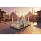 Blauwe Sultan Ahmet Moskee in Istanbul Bouwstenenset(lego) - (1129 onderdelen) - Islamtoys.eu