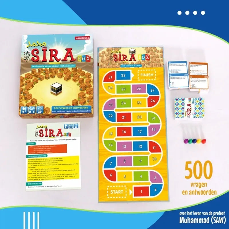Bordspel: sira box over de Profeet mohamed vzmh - Islamtoys.eu