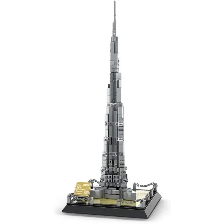Burj Khalifa Dubai Bouwstenenset(lego) - (555 blokjes) - Islamtoys.eu