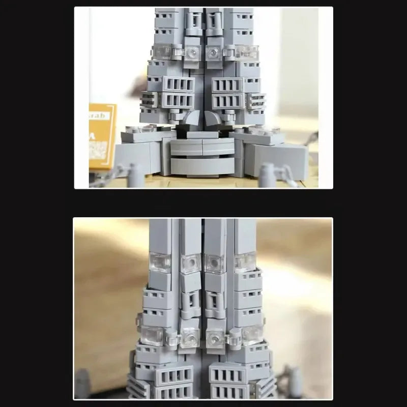 Burj Khalifa Dubai Bouwstenenset(lego) - (555 blokjes) - Islamtoys.eu