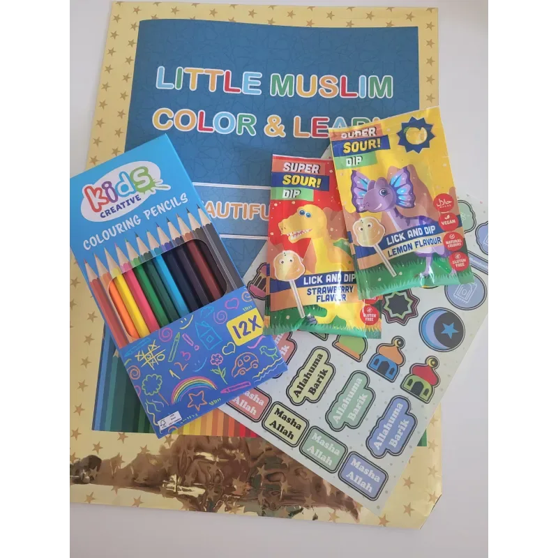 Cadeaupakket Color and Learn - Islamtoys.eu