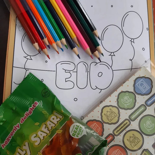 Cadeaupakket kleurboek - Islamtoys.eu