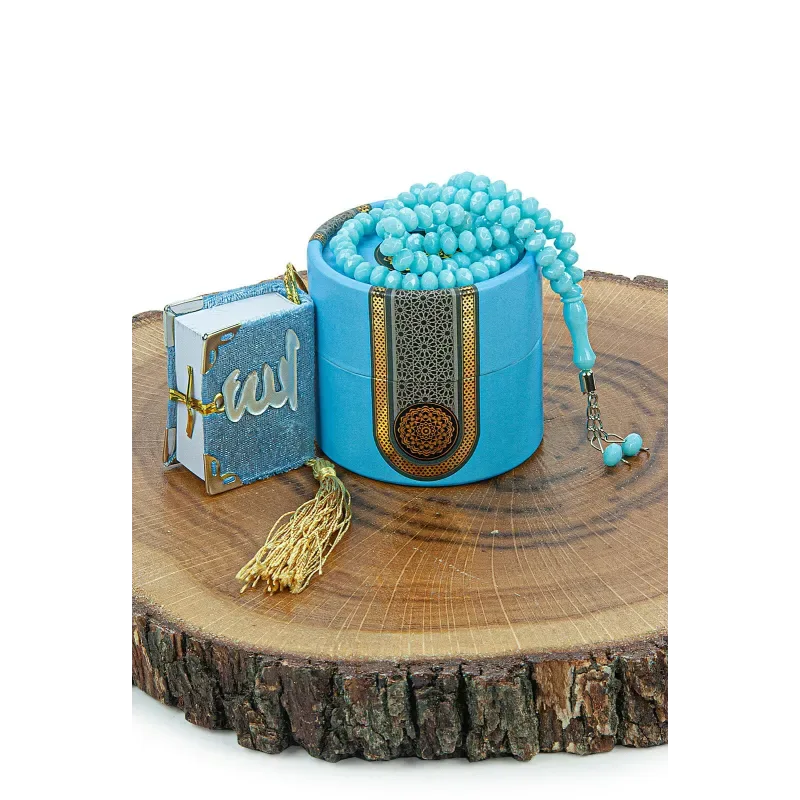 Cadeauset gebed mini cilinderbox -verkrijgbaar in meedere kleuren - Islamtoys.eu