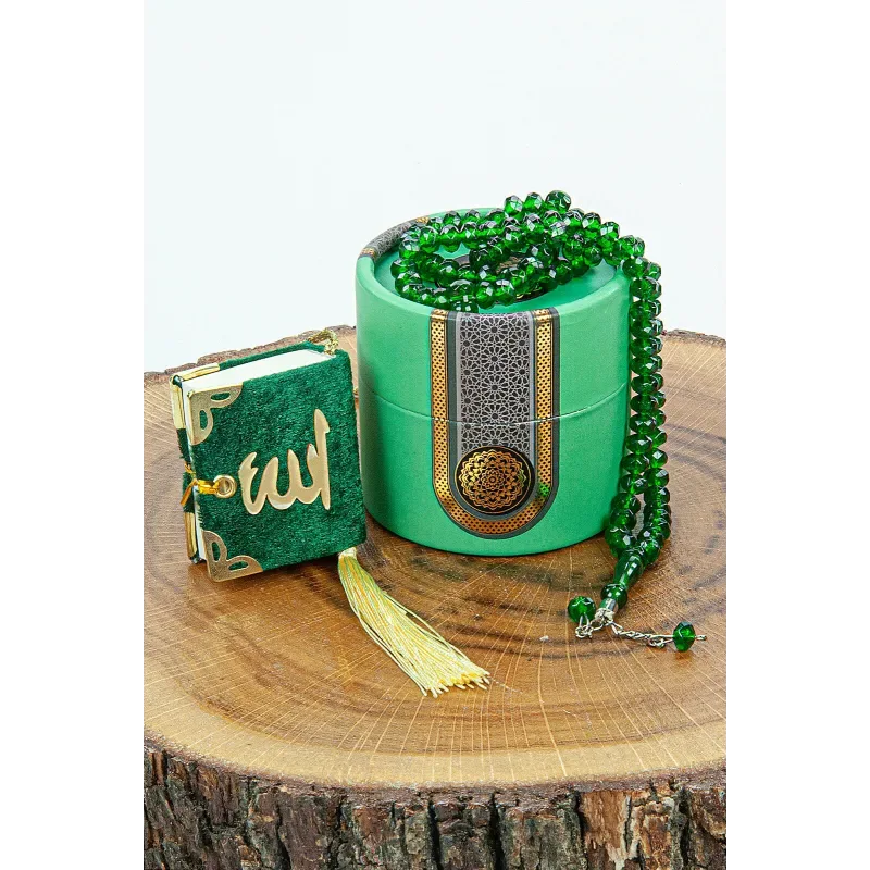 Cadeauset gebed mini cilinderbox -verkrijgbaar in meedere kleuren - Islamtoys.eu