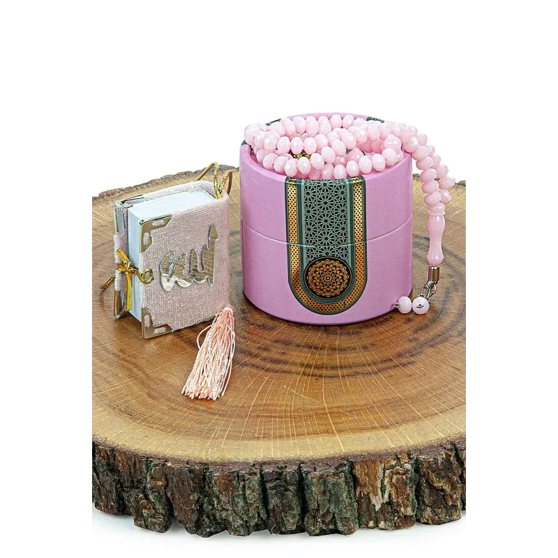 Cadeauset gebed mini cilinderbox -verkrijgbaar in meedere kleuren - Islamtoys.eu