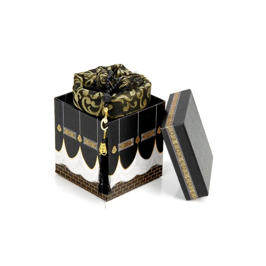 Cadeauset Kaaba met Gebedskleed en tasbih - Islamtoys.eu