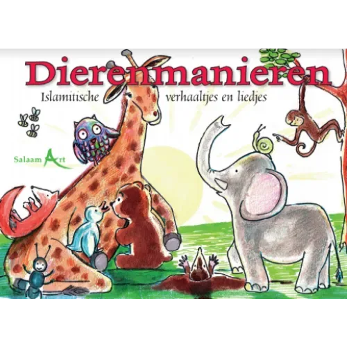 Dierenmanieren - kinderboek - Islamtoys.eu