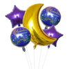 Folieballon set "Ramadan Mubarak" paars - Islamtoys.eu