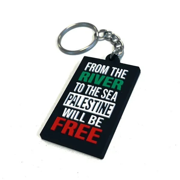 From the river to the sea Palestina will be free sleutelhanger - Islamtoys.eu