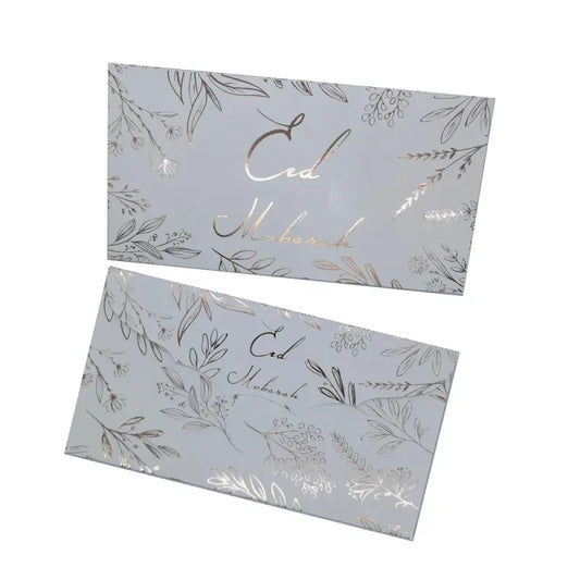 Geld kado enveloppen Eid mubarak (6 stuks) - Islamtoys.eu