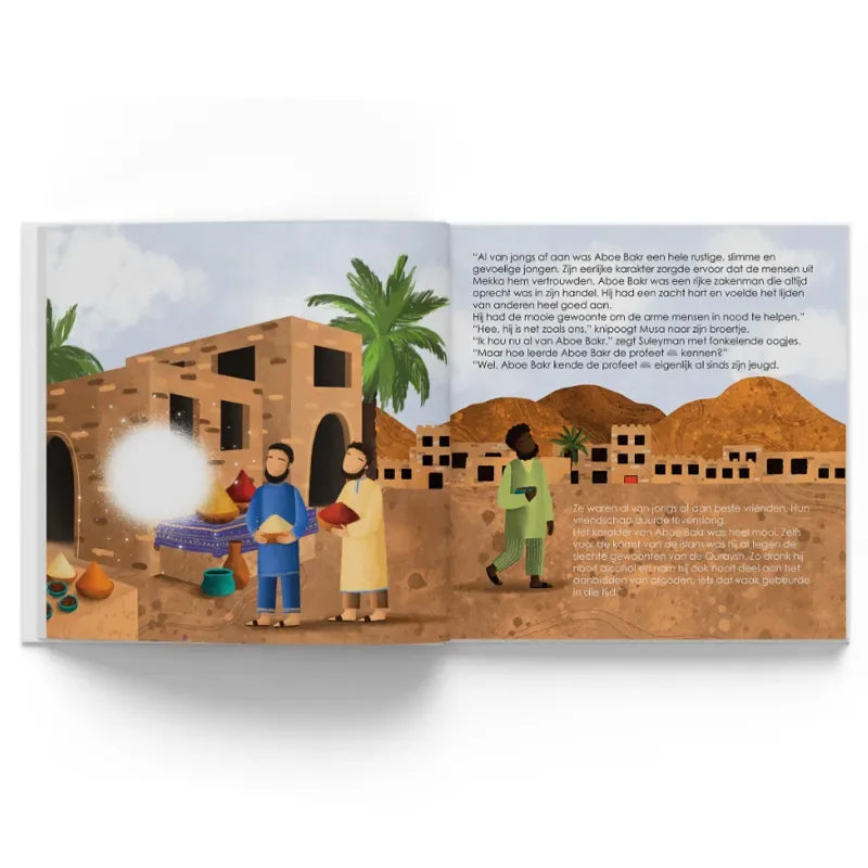 Het Verhaal van Aboe Bakr as-Siddiqﷺ - De vrienden van de Profeet 9 - Islamtoys.eu