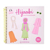 Hijaabi aankleedboek roze + 150stickers - Islamtoys.eu
