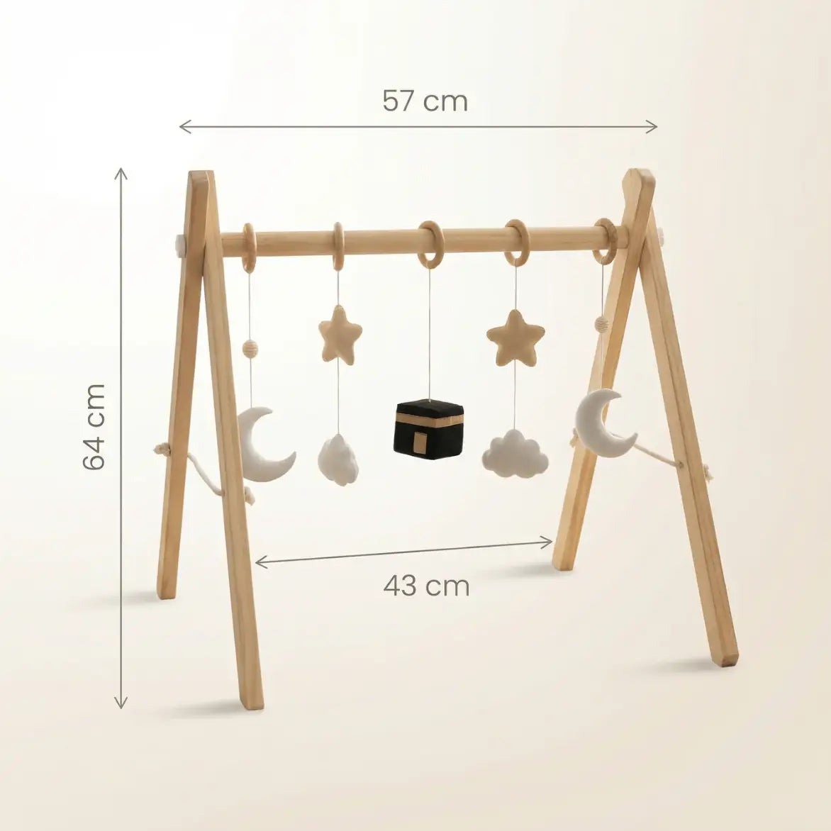 Houten Babygym Kaaba-editie – My Little Deen