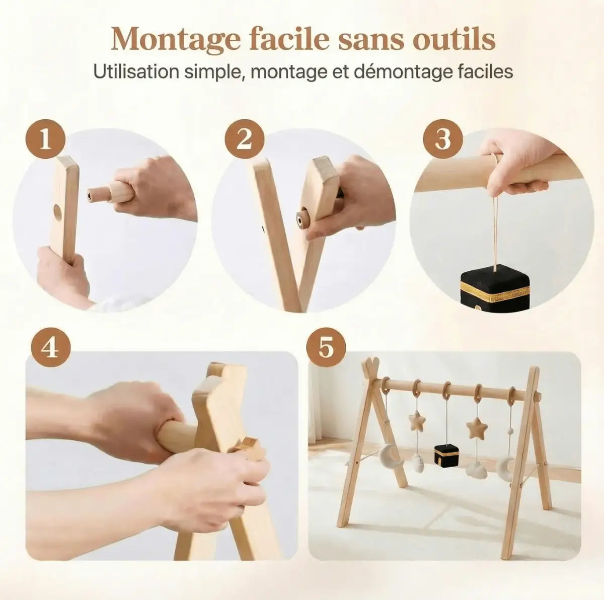 Houten Babygym Kaaba-editie – My Little Deen
