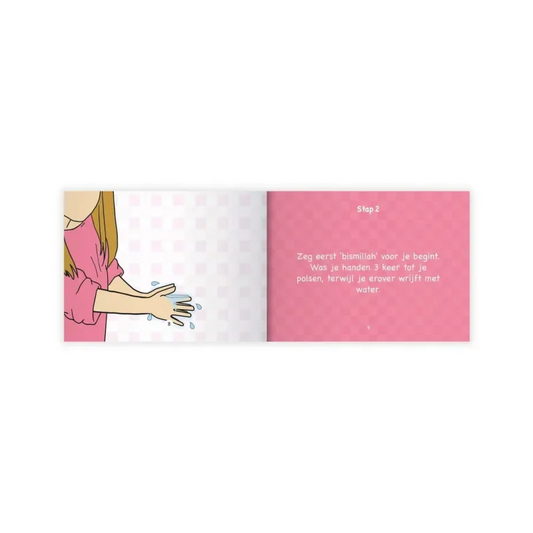 Ik leer de wassing voor meisjes - Islamtoys.eu
