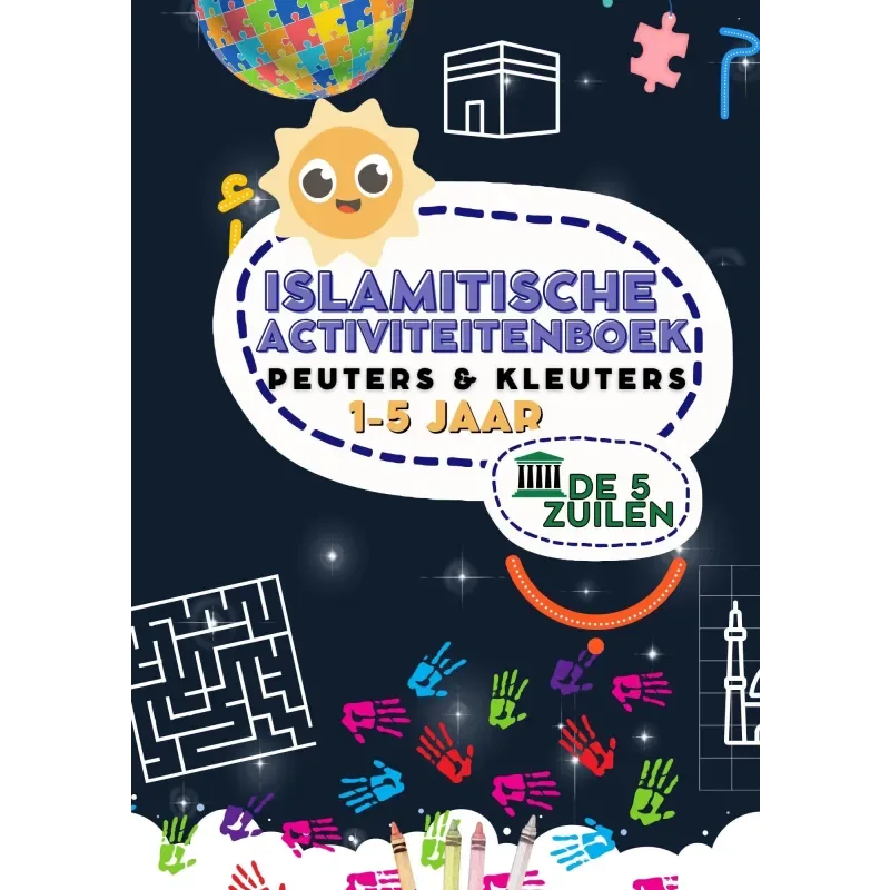 Islamitische Activiteiten Boek voor Peuters & Kleuters - Islamtoys.eu