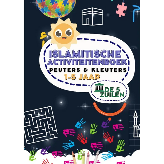 Islamitische Activiteiten Boek voor Peuters & Kleuters - Islamtoys.eu