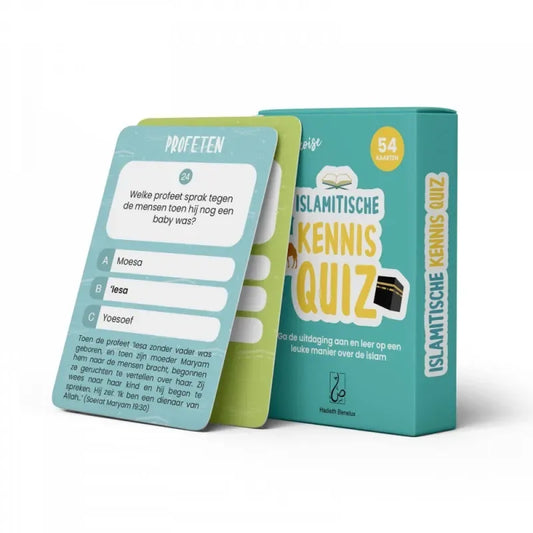 Islamitische kennis Quiz kaarten - Islamtoys.eu