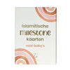 Islamitische Milestone kaarten roze - Islamtoys.eu