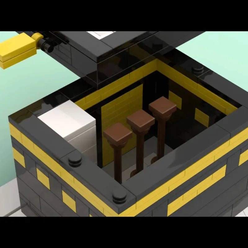 Kaaba bouwstenenset (lego) (224 blokjes) -hadiethbenelux - Islamtoys.eu