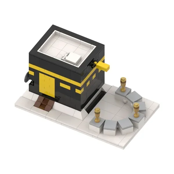 Kaaba bouwstenenset (lego) (224 blokjes) -hadiethbenelux - Islamtoys.eu