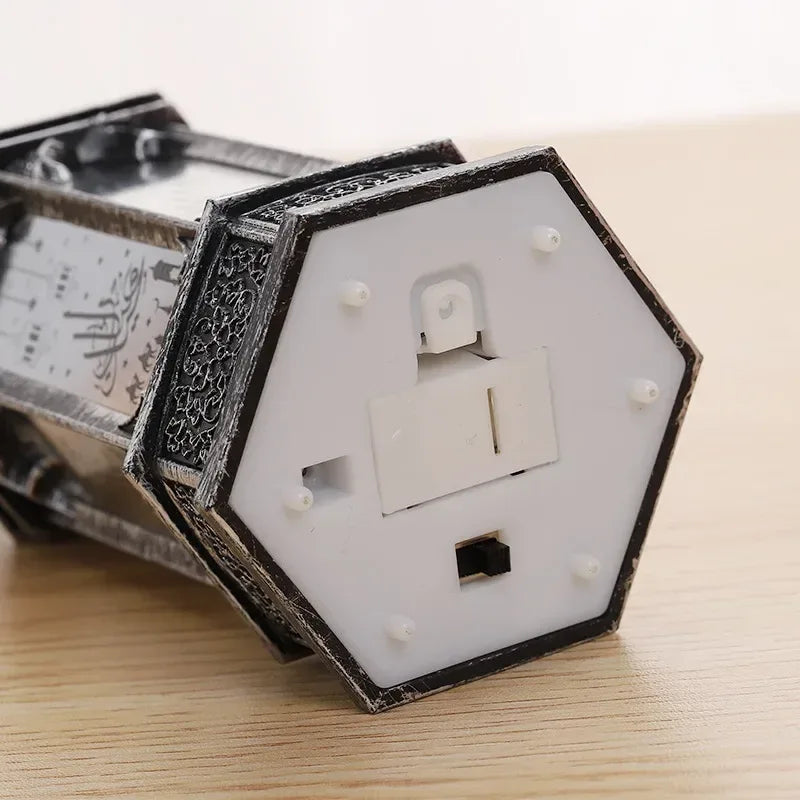 Kleine Lantaarn Ramadan vintage goud(14x7cm) - Islamtoys.eu