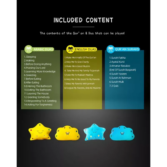 Koran & Dua Kussen - Islamtoys.eu