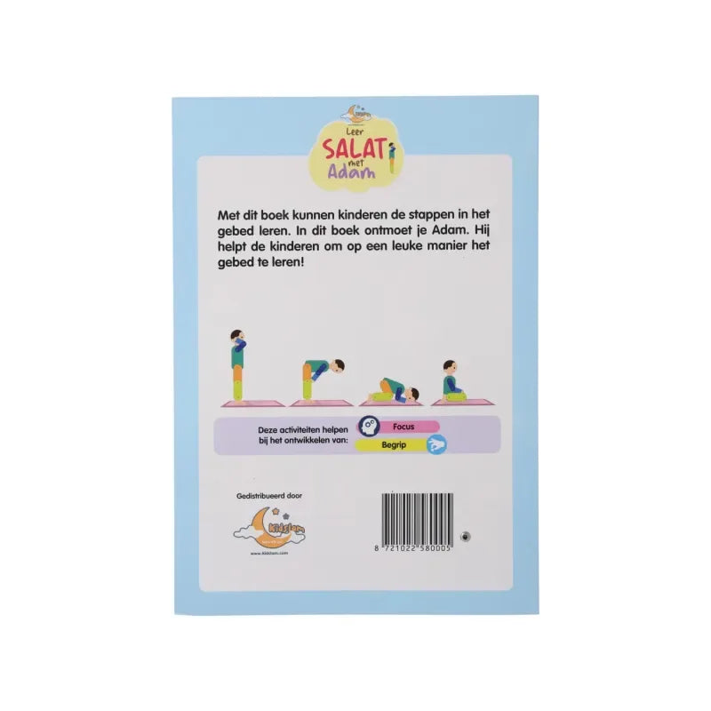 Leer Salah met Adam: Interactief Boek - Islamtoys.eu