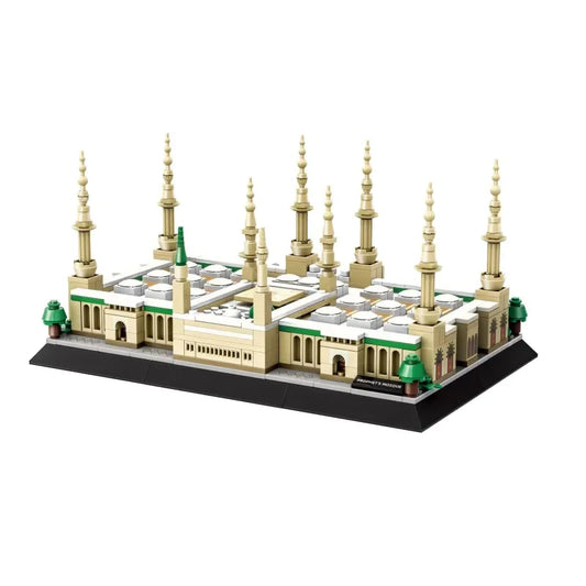 De Profeet's Moskee in Medina Bouwstenenset(lego) (594 blokjes) - Islamtoys.eu