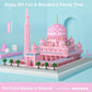 Moskee roze Bouwstenenset(lego) (5930 blokjes) - Islamtoys.eu
