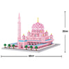 Moskee roze Bouwstenenset(lego) (5930 blokjes) - Islamtoys.eu