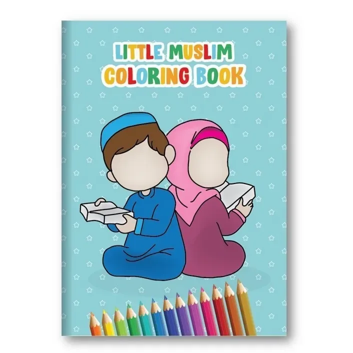 Little muslim coloring book (kleurboek) - Islamtoys.eu
