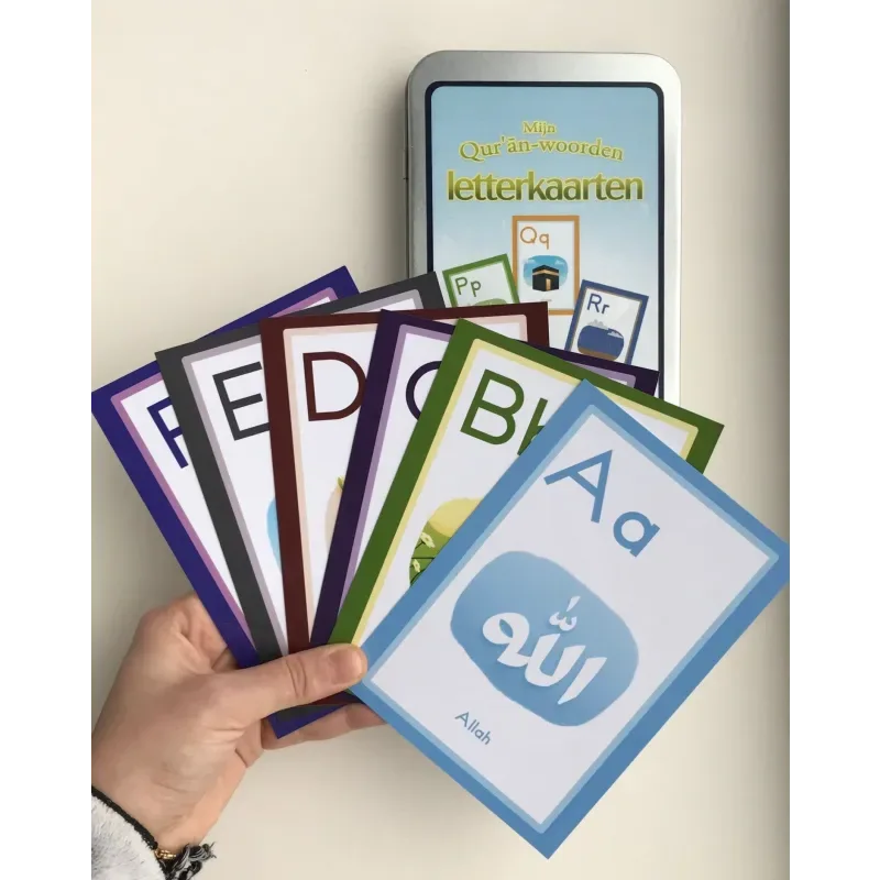 Mijn quran woorden letterkaarten - Islamtoys.eu