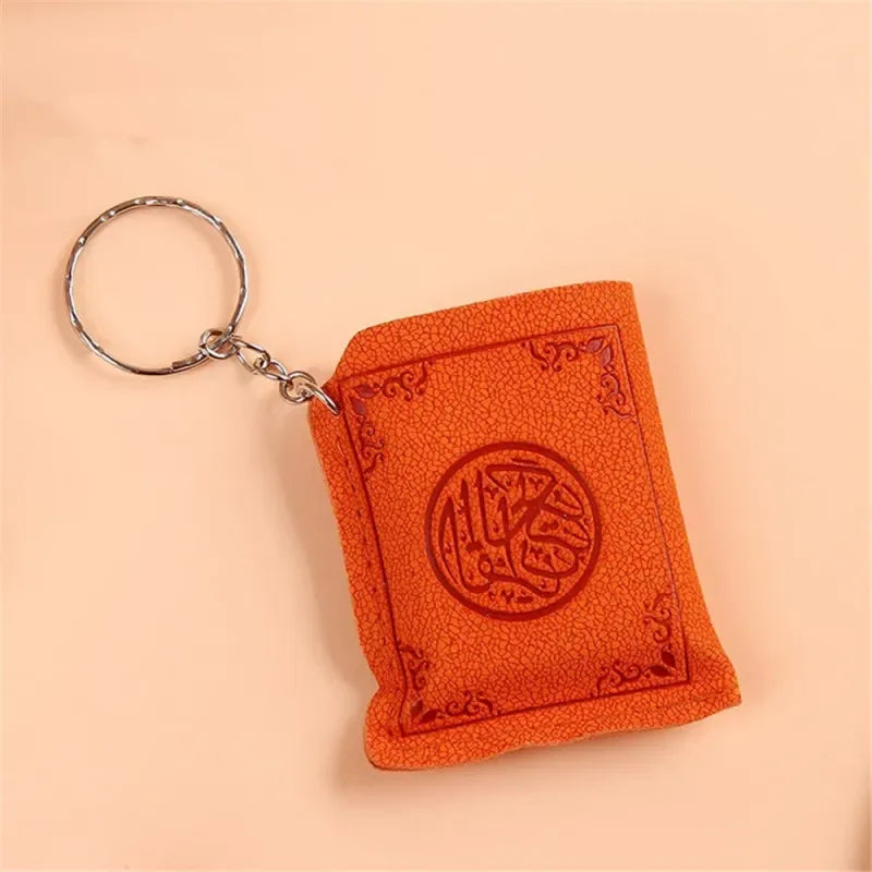 Mini Koran leer met hanger - Islamtoys.eu
